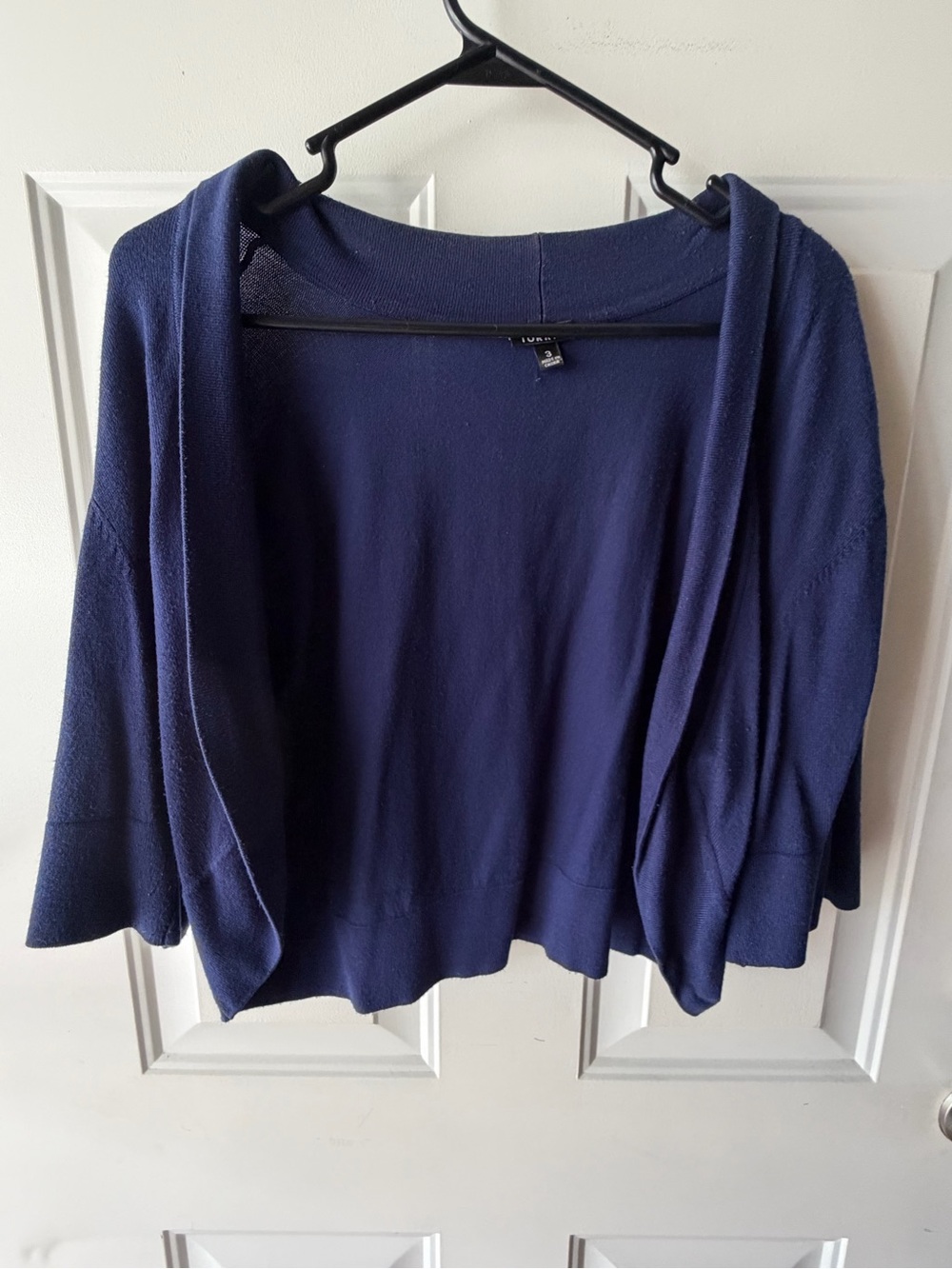 torrid Size 3 Navy Open-Front Cardigan Sweater